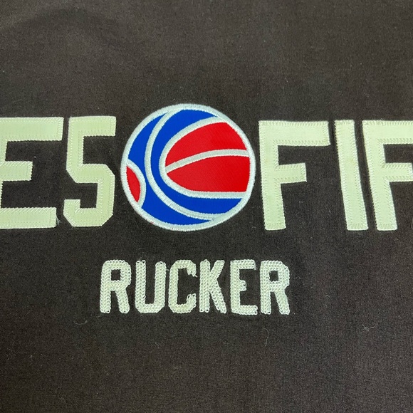 *RARE* Rucker Vintage by Stall & Dean T-Shirt ONE50FIFTH 46 Size XL EUC 🏀 - Picture 4 of 11